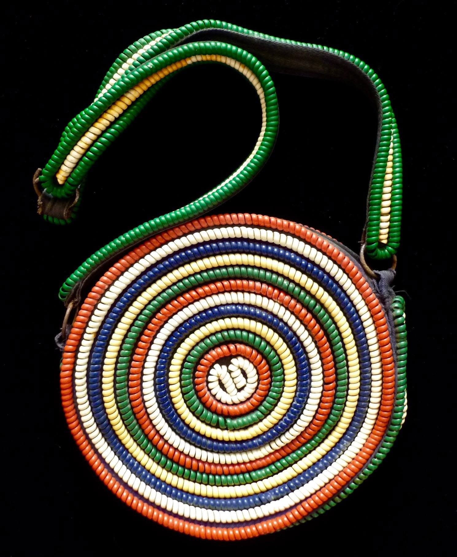 Straw handbag from the museum collection